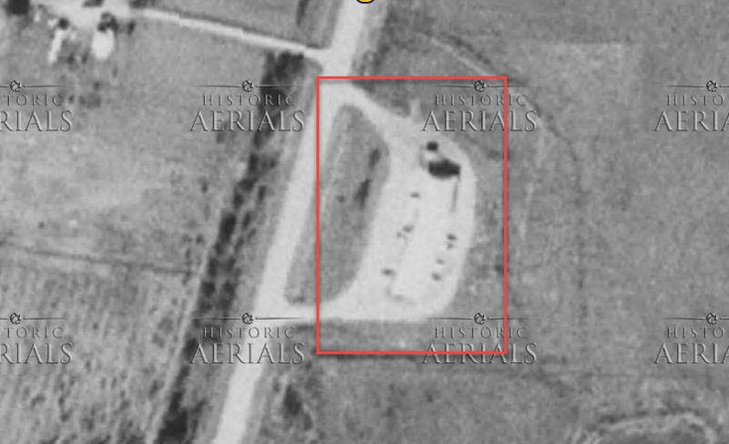 Undetermined Motel (Countryside Apartments) - 1975 Aerial (newer photo)